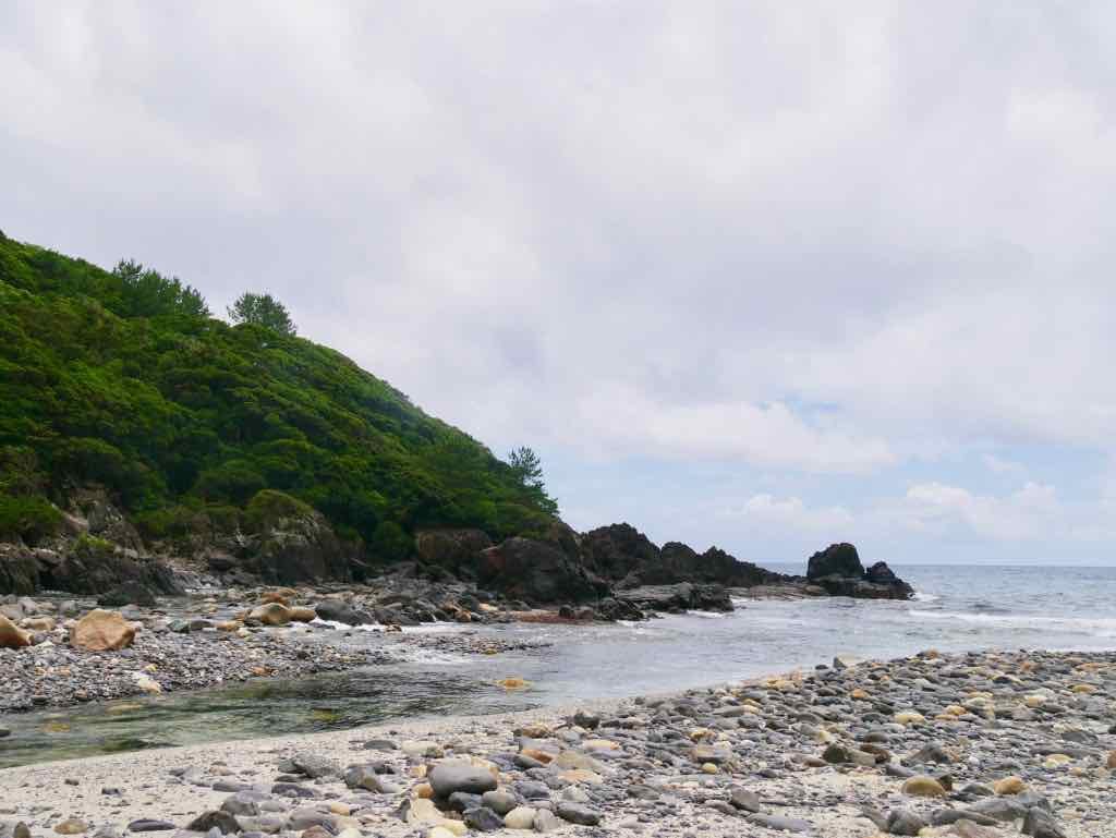 大川の河口