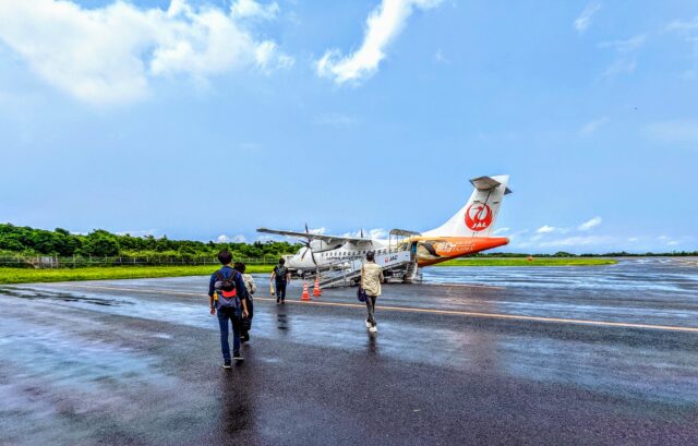 屋久島空港 JAC日本エアコミューター