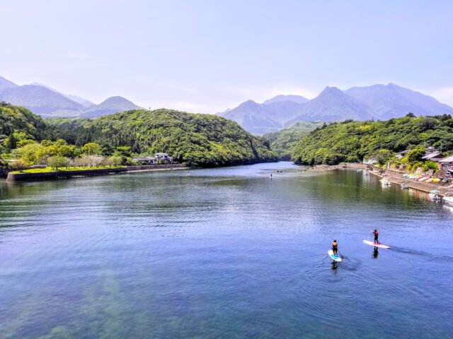 屋久島　安房川　サップツアー