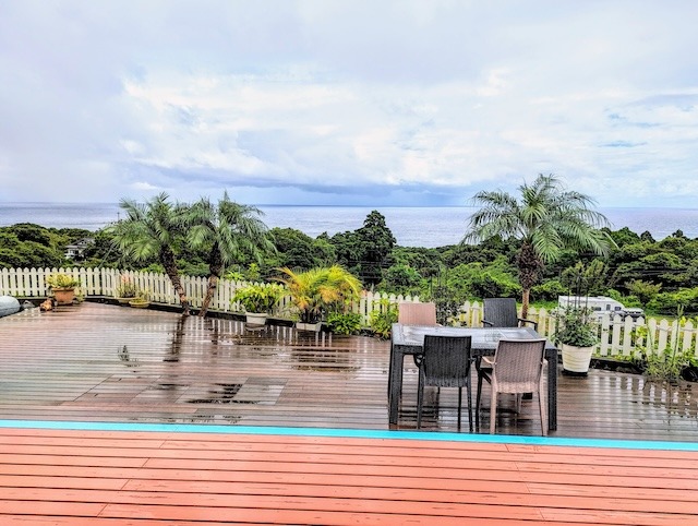 屋久島 尾之間 Yakushima Pension Luana House からの眺め