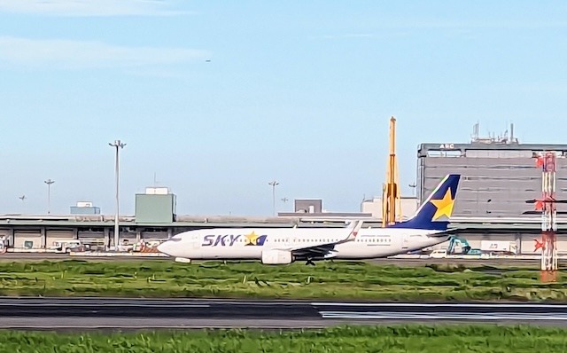 スカイマーク飛行機 羽田空港